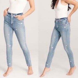 Abercrombie & Fitch Simone High Rise Ankle Stars 🌟 Size 10-12